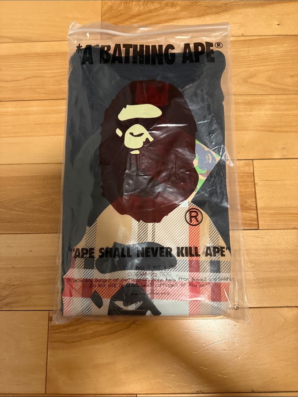 Bape x Burberry tee
